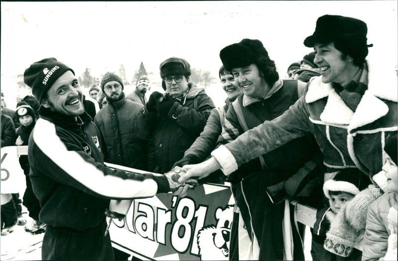 Cross country skis - Vintage Photograph