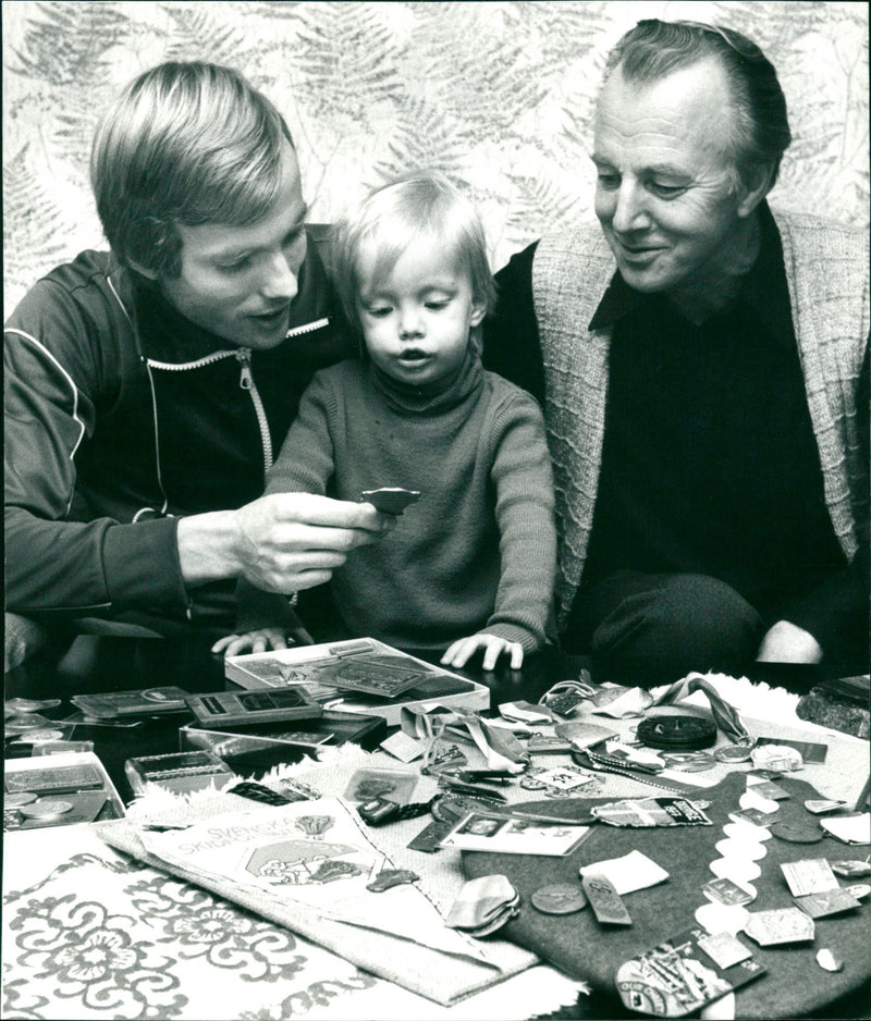 Tommy, David & Åke Lundberg - Vintage Photograph