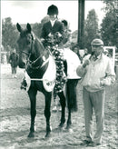 Anders Gernandt, conference SM jumping Umeå - Vintage Photograph