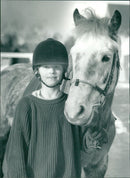 Matilda Johansson and Bellmoudo - Vintage Photograph