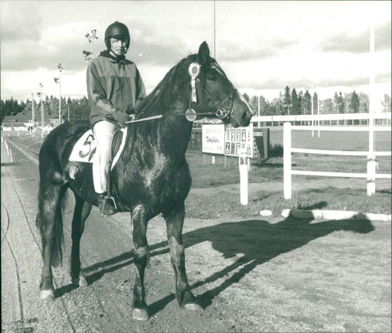 Malin Lundin at Jämt Munter - Vintage Photograph