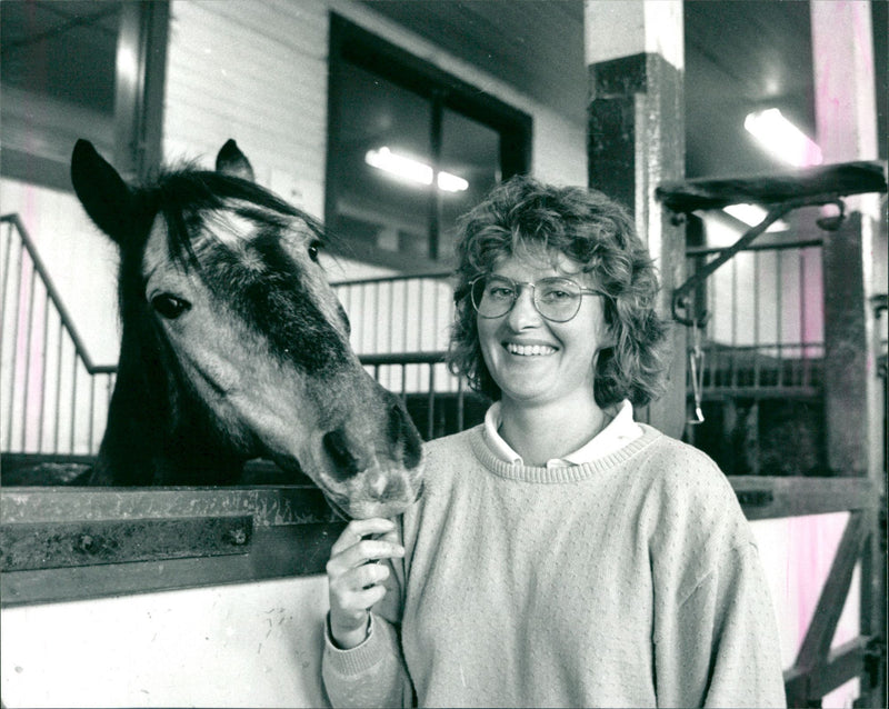 Anna-Karin Jonsson Berg, Ridhuschef in Umeå - Vintage Photograph