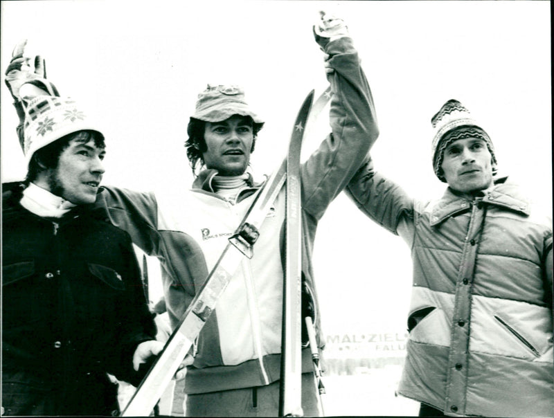 Cross country skis - Vintage Photograph