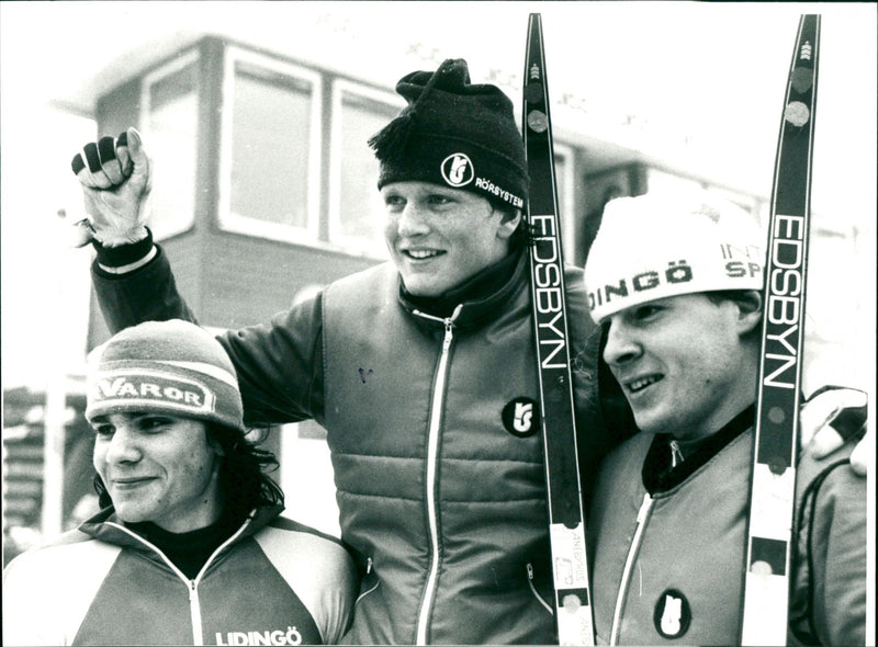 Silver team in Relay - Vintage Photograph