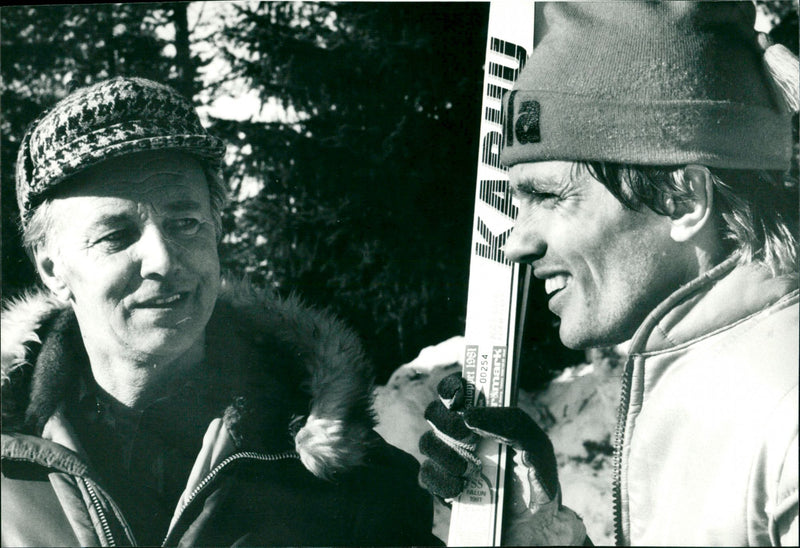 Åke & Tommy Lundberg - Vintage Photograph