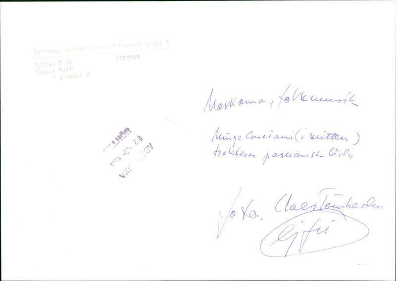 Markama, South American folk music - Vintage Photograph