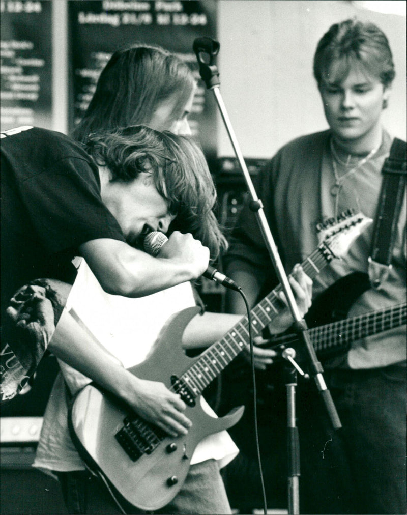 1902 GROUPS MUSIC CONSUND LOKIV OBESITY GEAR CREND - Vintage Photograph