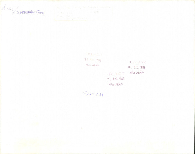 The music group Roxette - Vintage Photograph