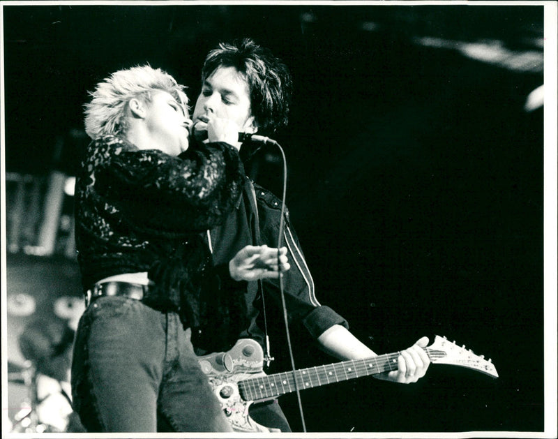 The music group Roxette - Vintage Photograph