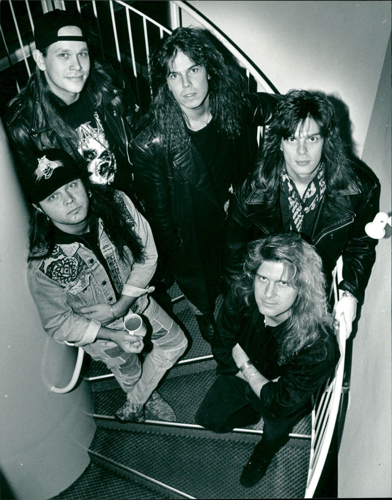 The music group Europe - Vintage Photograph