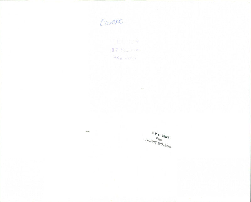 The music group Europe - Vintage Photograph