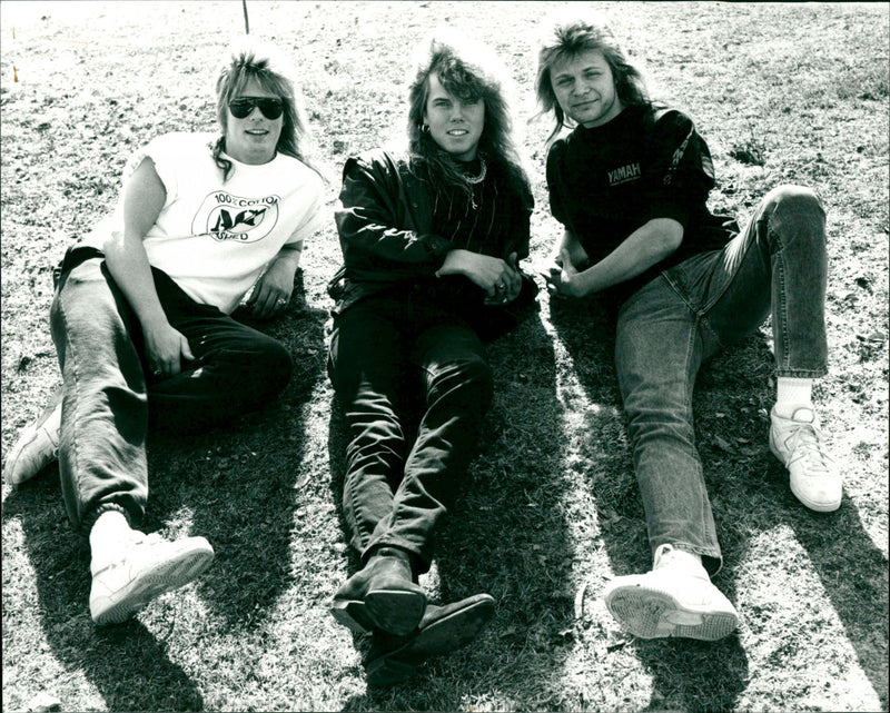 The music group Europe - Vintage Photograph