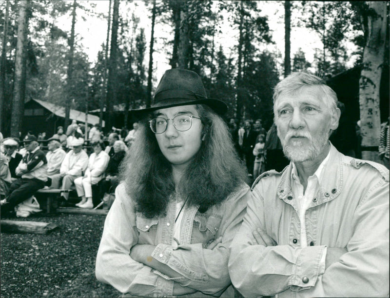 Daniels Group, folk music - Vintage Photograph