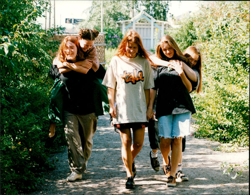 Donuts, music group - Vintage Photograph