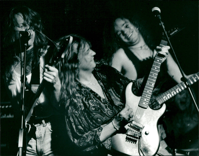 The music group No Excuse - Vintage Photograph