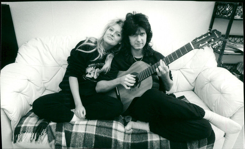 The music group Europe - Vintage Photograph