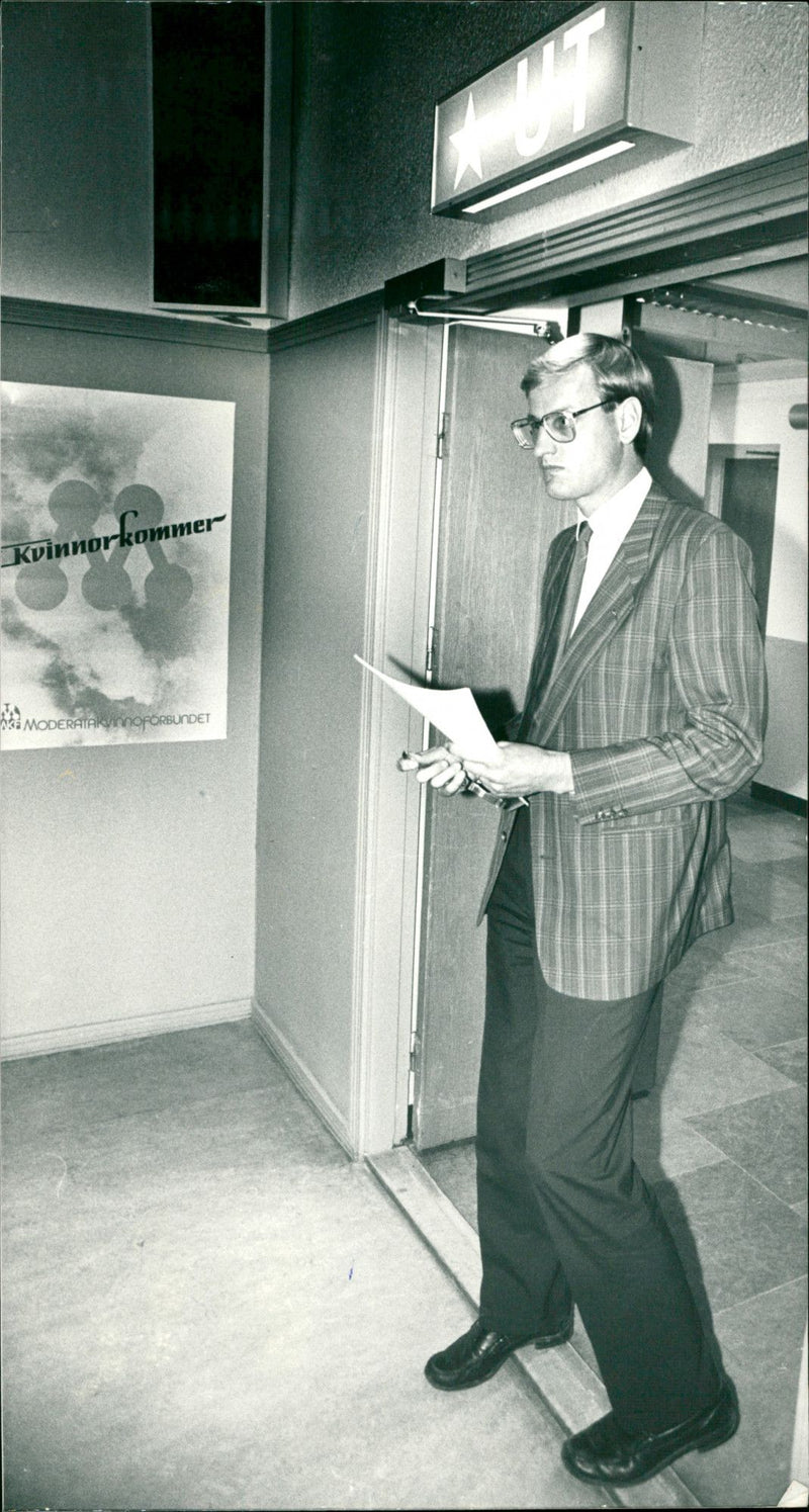 Carl Bildt - Vintage Photograph