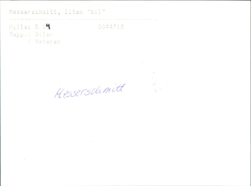 Knife smith cabin rollers - Vintage Photograph