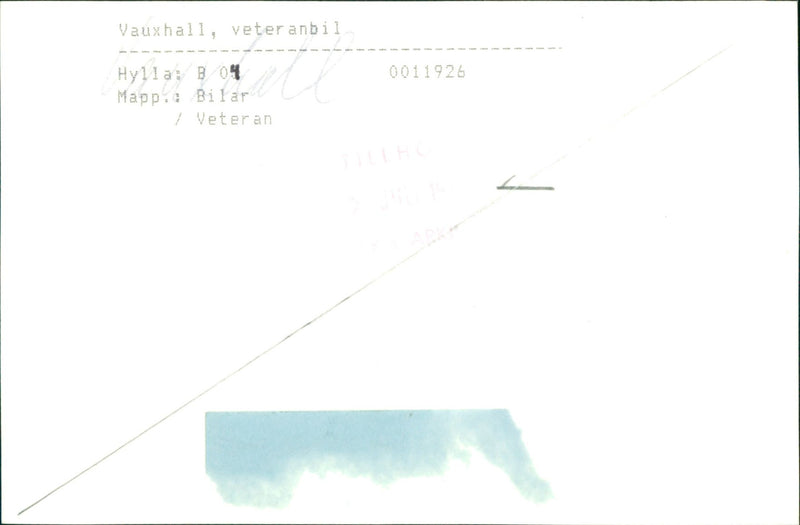 Vauxhall - Vintage Photograph