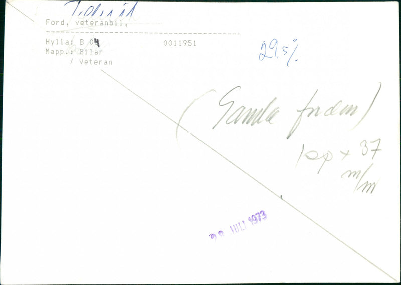 Vadställe - Vintage Photograph