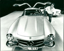 Mercedes 300 SL. Måsvinge från 1956 - Vintage Photograph