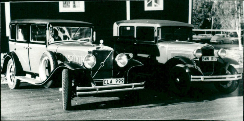 Volvo vintage car - Vintage Photograph