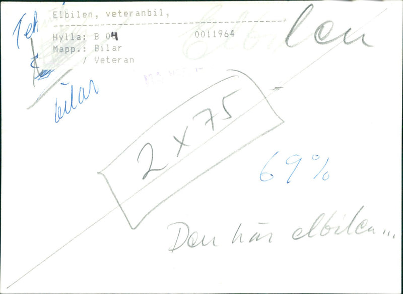 Detroit Electric, electric car, vintage car - Vintage Photograph