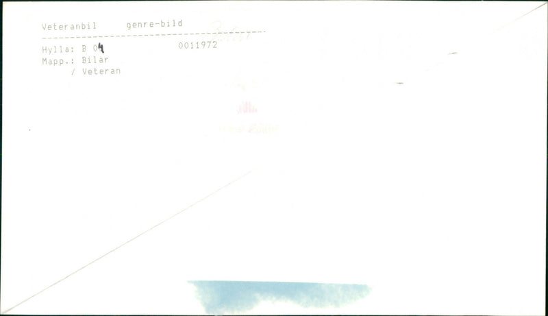 Veteranbil - Vintage Photograph