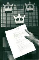 1988 TRIPLE KEPT MURDER VKS FOLDER HAUNTED SVERKLAGAN KRINGERUP TOTO ARKIV FATH - Vintage Photograph