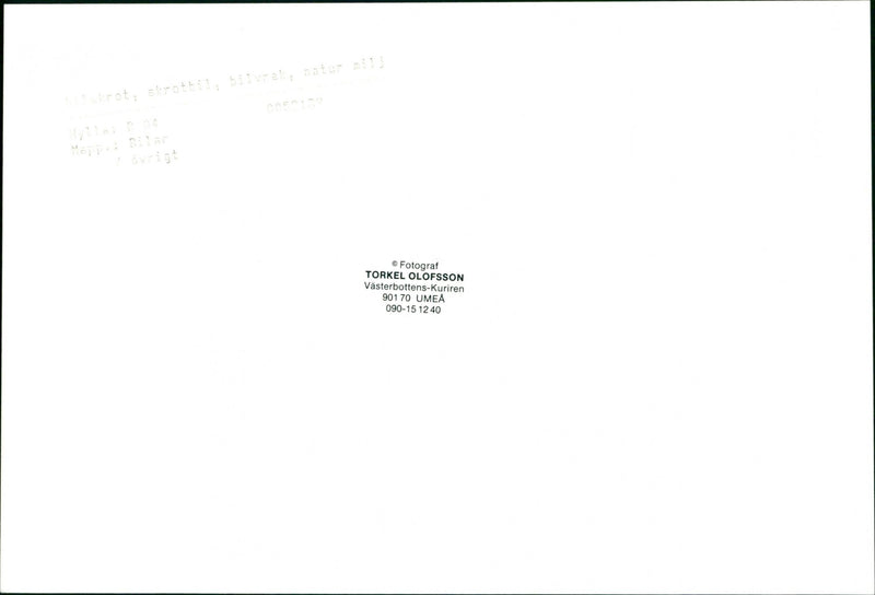 Scrap car - Vintage Photograph