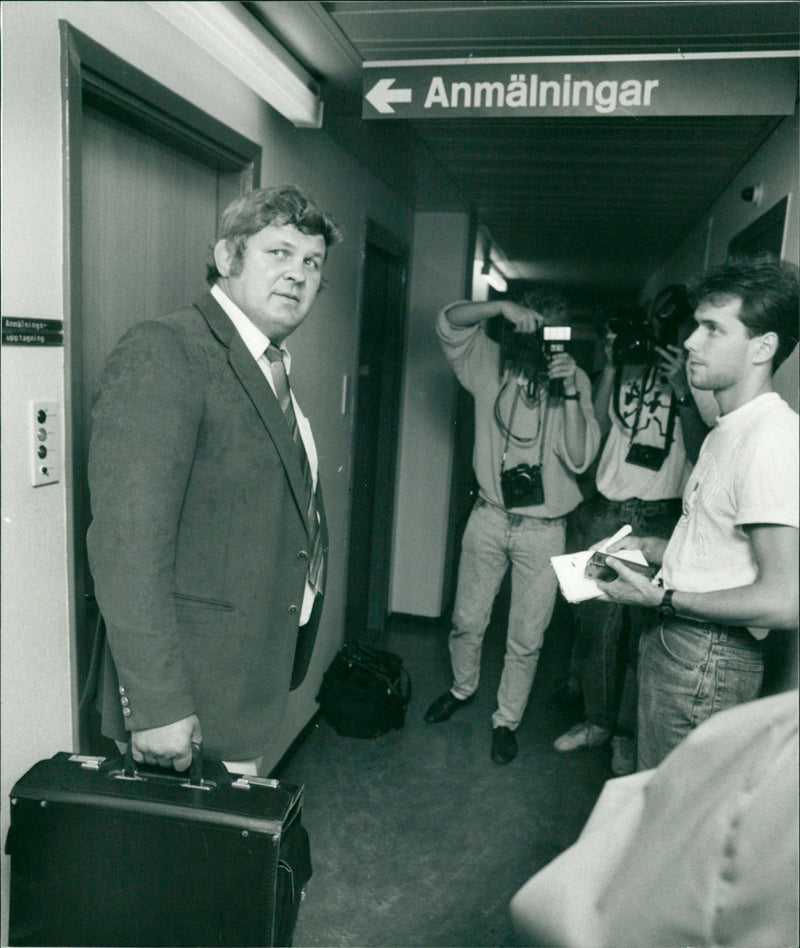 1988 TRIPLE MURDER ANMAILDE AFTER ANDERSSON VKS HARS WESELE DAKOBSSON HUNTING - Vintage Photograph