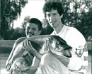 1993 OLOV LARSSON PARSSON GADDA PER TAVELSJO ARCHIVE ANIMALS FISHES COUNTRY OVK - Vintage Photograph