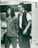 1988 TRIPLE HEMMIS AND CIRIGE BANNO MURDER MISTHOUGHT CRIME ARIGE MURDER SUSPECT - Vintage Photograph