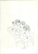 1989 TRIPLE MARITA AND MRS ARCHIVE JUHA MURDER WHEEL HIT ANSELE FOLDER STEERING - Vintage Photograph