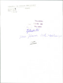 Janne Johansson - Vintage Photograph