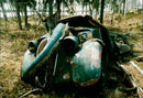 Scrap car - Vintage Photograph