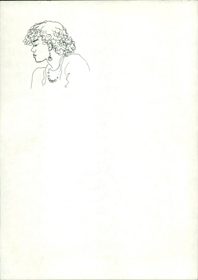 1989 TRIPLE MARITA MRS SHELF ARCHIVE MURDER ANSELE FOLDER MISTHOUGHT CRIMINALITY - Vintage Photograph