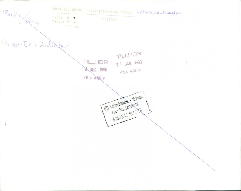 Sven-Erik Ahlinder - Vintage Photograph