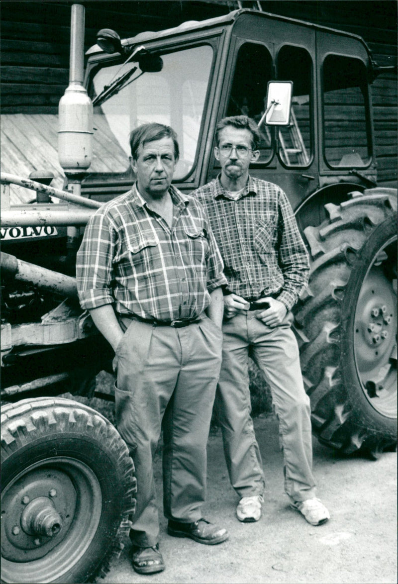 Sune Johansson och Berg Gustavsson - Vintage Photograph