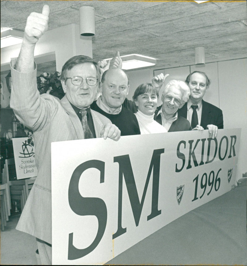 IFK Umeå organizer Skid-SM 1996 - Vintage Photograph