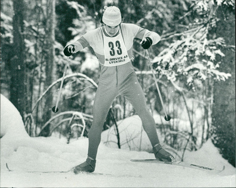 Patrik Persson, IFK Umeå - Vintage Photograph