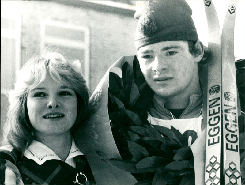 Lennart Nilsson och Eva-Karin Sjödin - Vintage Photograph