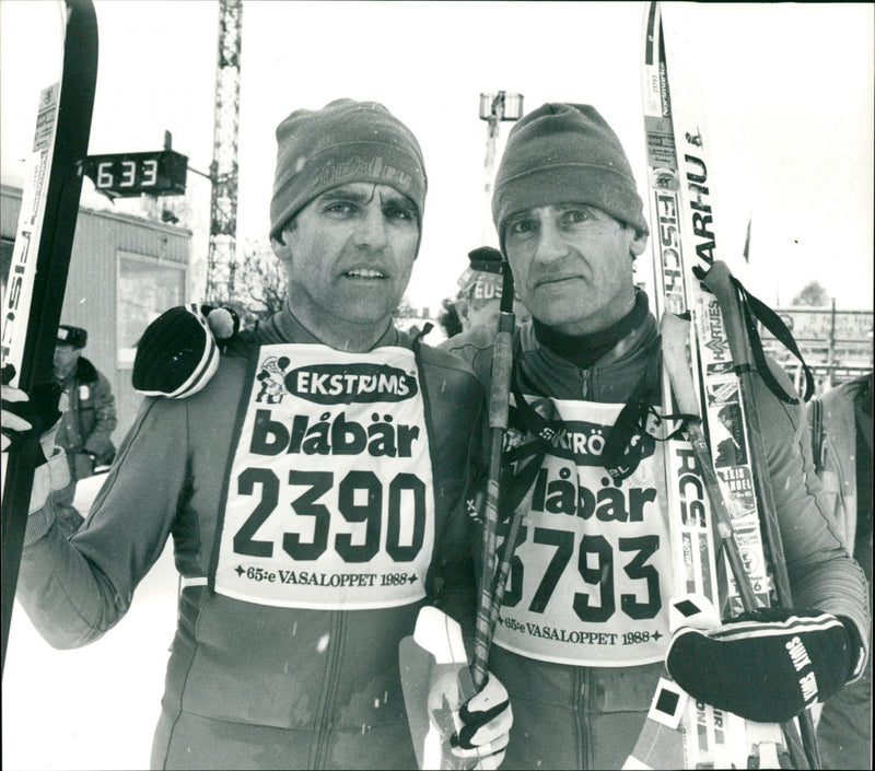 Bert-Allan Persson och Per-Christer Stenmark - Vintage Photograph