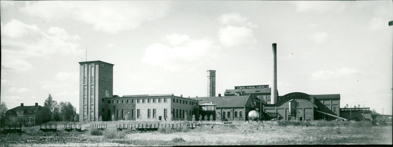 Fabrik i Robertsfors - Vintage Photograph