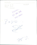 1976 ANIMALS DOG SHELF TILLHO ARCHIVE GREA DOG SMOBGEN FOLDER - Vintage Photograph