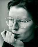 Susanne Sörensen, poet - Vintage Photograph