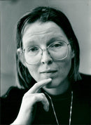 Susanne Sörensen, poet, diktare - Vintage Photograph