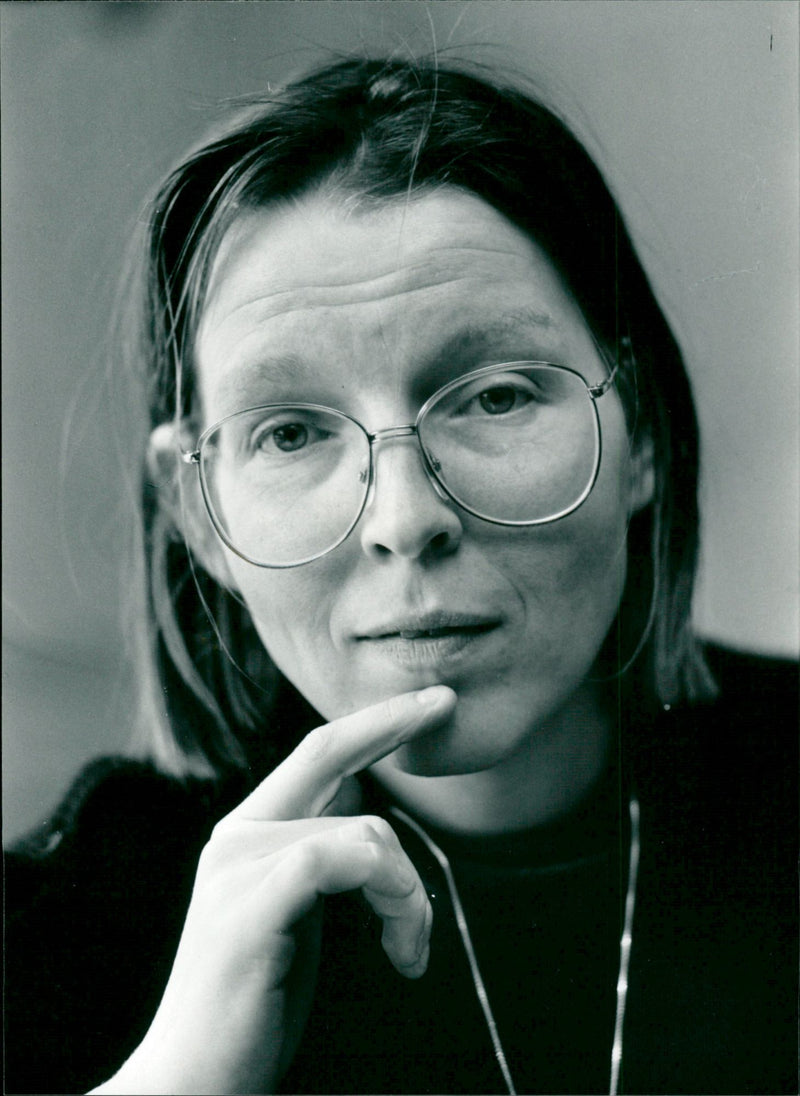 Susanne Sörensen, poet, diktare - Vintage Photograph