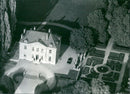 Villa Saussure. Inkvartering för president Ronald Reagan vid Toppmötet i Genève 1985 - Vintage Photograph