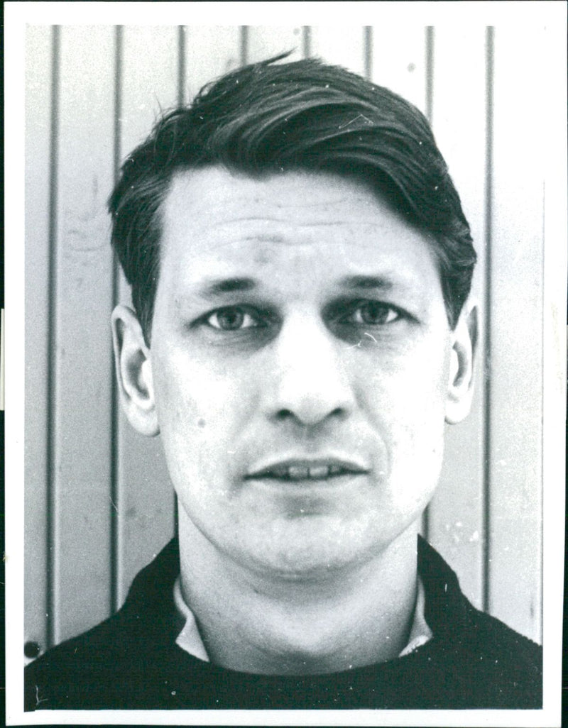 Fotbollsspelaren Kurt "Kurre" Andersson för AIK - Vintage Photograph